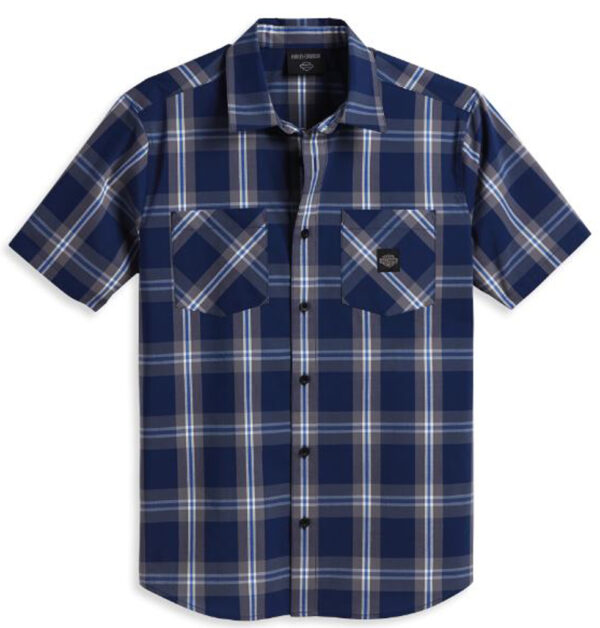 SHIRT BLUE PLAID
