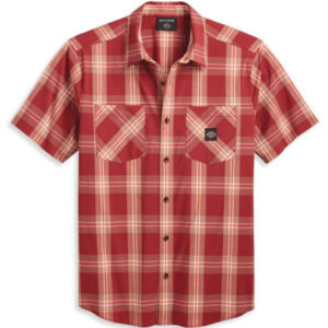 SHIRT RED PLAID
