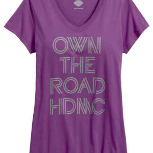 TEE V NECK OWN THE R
