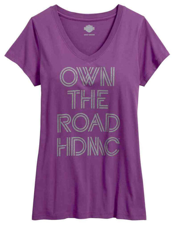 TEE V NECK OWN THE R