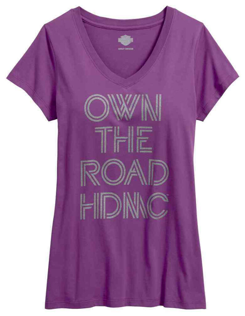TEE V NECK OWN THE R