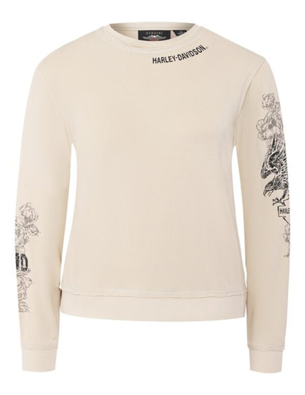 Sweatshirt-knit Tan